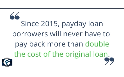 Since 2015, payday loan borrowers will never have to pay back more than double the cost of the original loan- Cashfloat